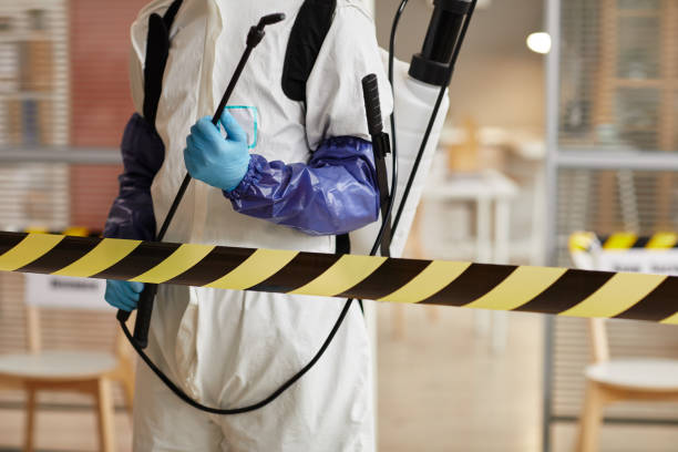 Professional Hoarding Cleanup technician working in Columbia, IL